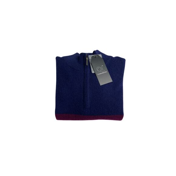 5-31 QI CASHMERE NWT Men's Sweater 100% Cashmere Small - Picture 10 of 14